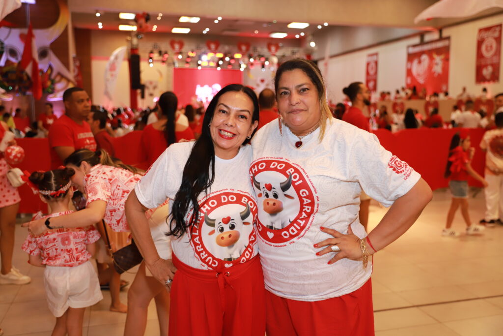 Cláudia e Ana, as gestoras do MAG, Garantido em Manaus